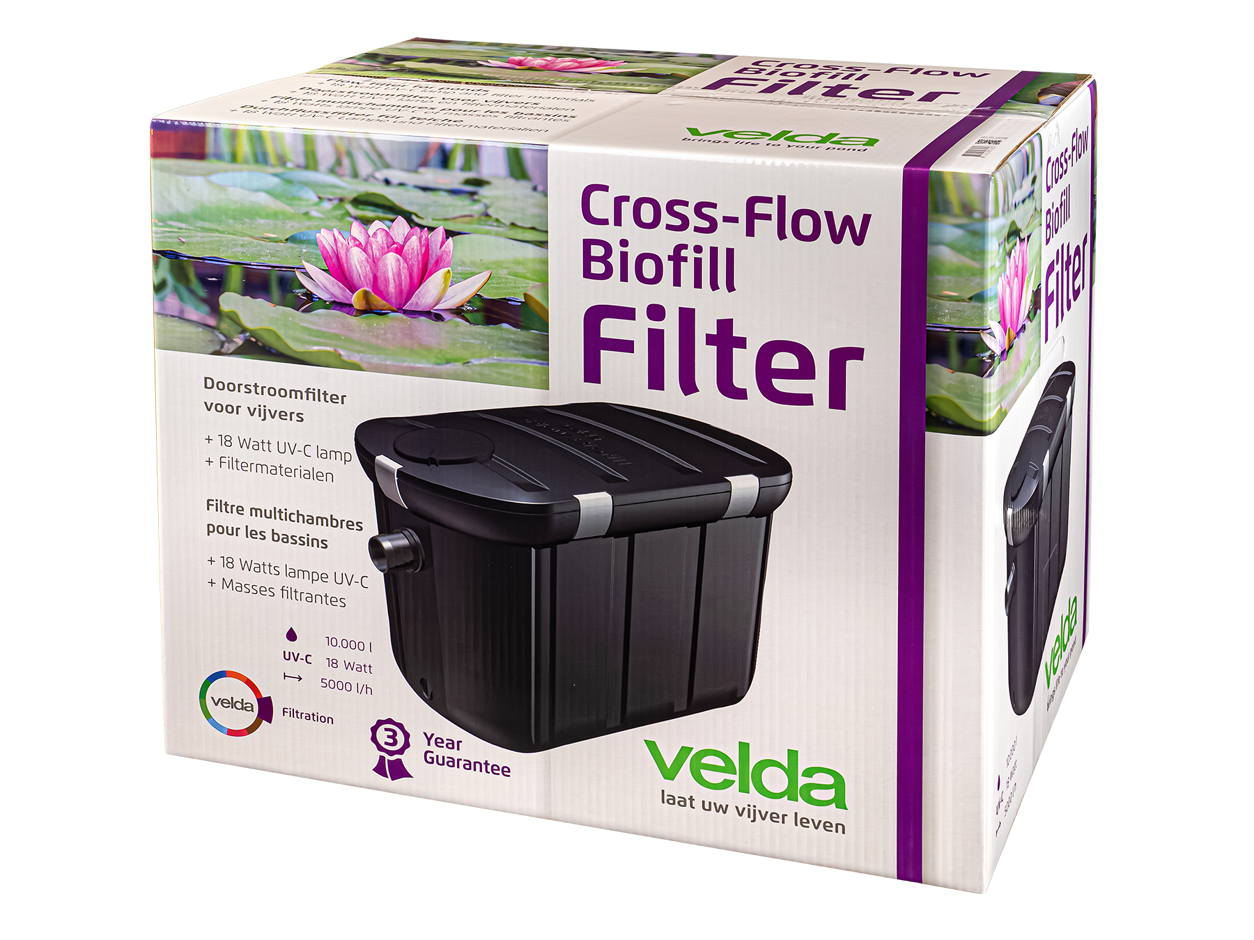 Cross-Flow Biofill + UV-C 18 W