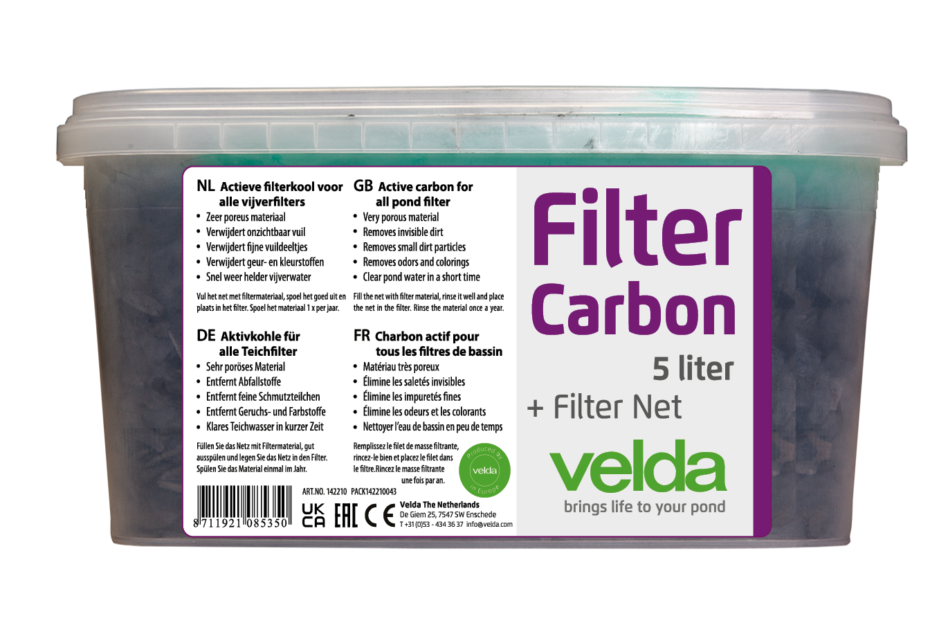 Filtre charbon actif