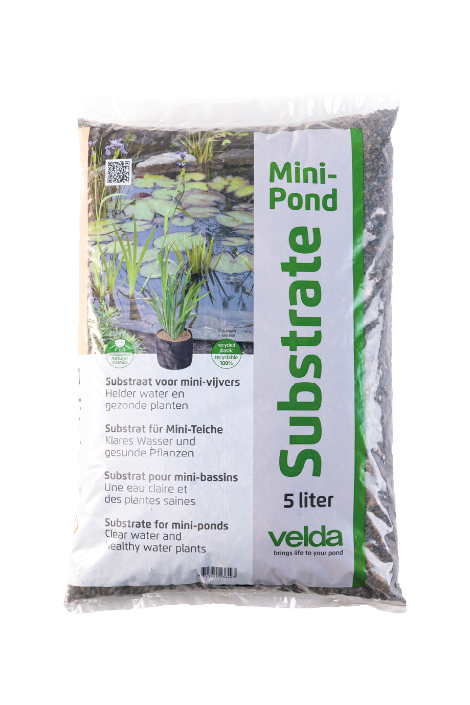 Substrat pour mini-étang