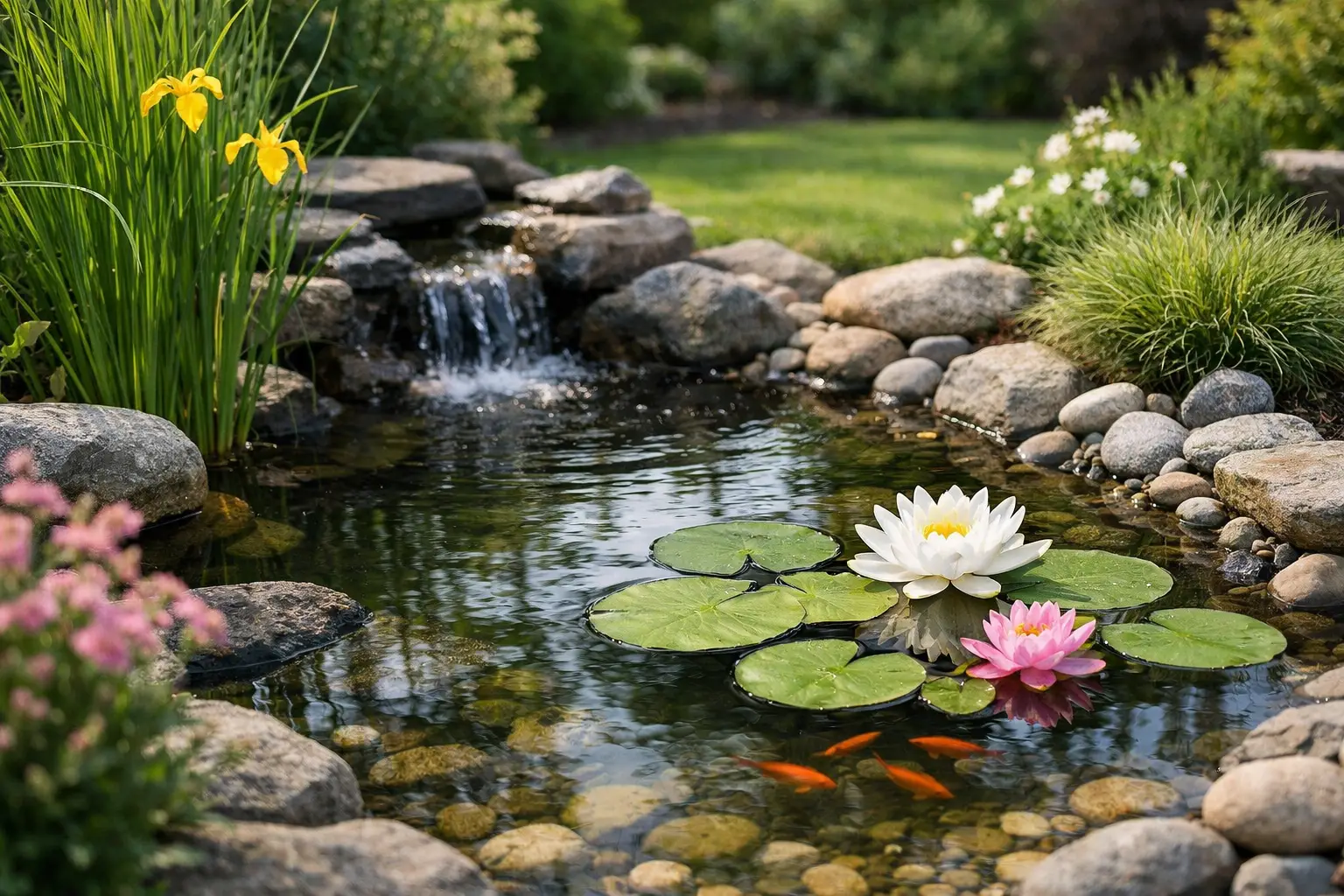 Gids voor kleine tuinvijver in je tuin